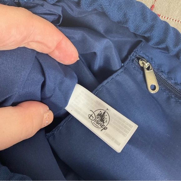 🌈HP🌈 Auth Walt Disney World 2020 Cinderellas Castle Canvas Cinch Bag Backpack - Picture 7 of 8